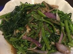 马拉盏炒通菜-大头虾越式风味餐厅(光明广场店)