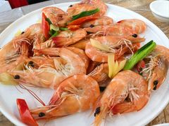 白灼大海虾-醉壹号海鲜大排档•三十年老字号(厦门美食地标店)