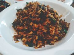 酸芋荷炒小笋-肖记公安牛肉鱼杂馆· 省级非物质文化遗产(仁和路店)