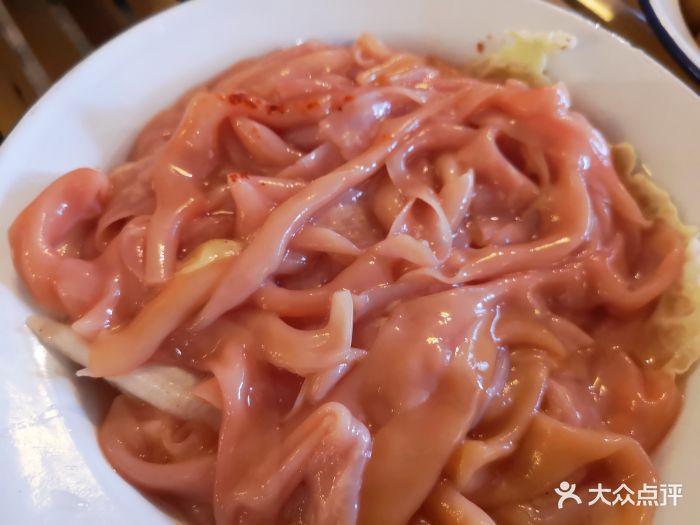 竹板凳老火锅(春熙店)-鸭肠图片-成都美食-大众点评网