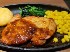 黑胡椒酱浇烤鸡排-萨莉亚意式餐厅(大宁音乐广场店)