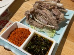 手抓羊肉-秦䩊会·陕西biangbiang面(畹町路店)