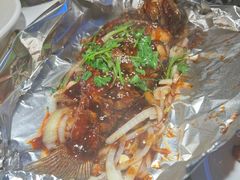 酱烤活鲈鱼-新白鹿餐厅(虹桥南丰城店)