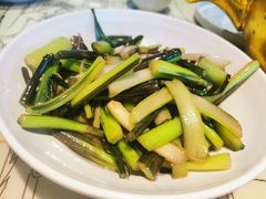 清炒红菜苔-俏九州·小炒黄牛肉(华润万象汇店)