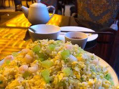 菜心虾仁炒饭-启东恒大酒店·吕四渔号海鲜餐厅