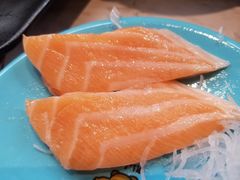 三文魚腩刺身-元气寿司