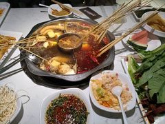 -佰人王串串香火锅(油坊桥店)