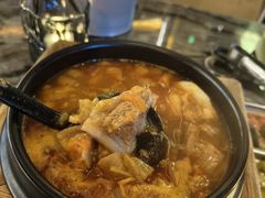 泡菜排骨汤-义气烤肉餐吧(大族广场店)
