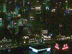 夜景很不错-上海柏悦酒店