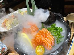 三文鱼刺身-小川洋风料理(街道口店)
