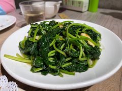 豆酱地瓜叶-李记潮汕砂锅粥(营福路店)