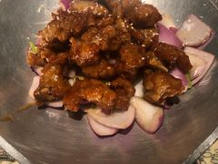 蒜香蜜汁排骨-绿茶餐厅(领展购物广场·中关村店)