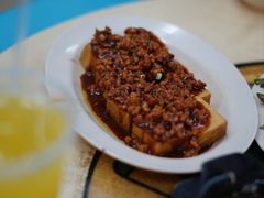 肉碎炸豆腐-明辉田鸡粥