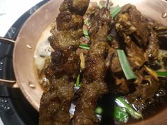 热气羊肉串-京韵胡同·酱香羊蝎子火锅涮肉(长寿路店)