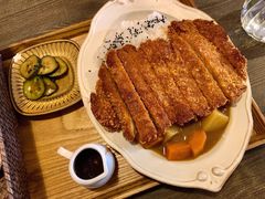 咖喱炸猪排堤坝饭-Ginko银子(青龙街店)