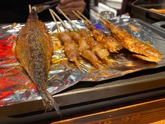 -路边摊小炉子烧烤