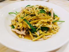 尖椒肉丝炒天目笋干-顺风海鲜港(金玉兰店)