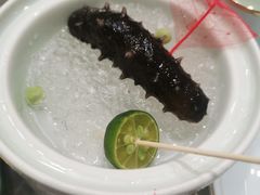 生蚝刺身拼海参-丽天大酒店·丽天美食
