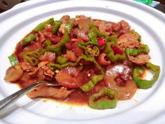 螺丝椒烧海参-阿庄新豫菜(通泰路店)