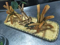 白果炖鸡，大汗手撕羊排，，古堰马叉肉-长乐饭店(江西街店)