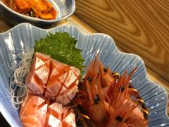 三文鱼腩甜虾-新鲜屋(海德二道店)