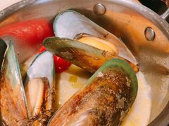 干白酒焗青口贝-赤坂亭·M9和牛烧肉·铁板烧(合肥万象城店)