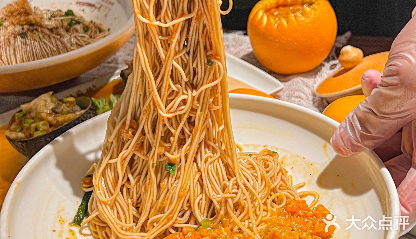 何德何能‼️吃上了苏州独一家刘亦菲同款蟹酿橙🍊