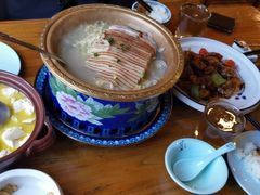 酸菜氽白肉-天和晟新京菜.水煮鱼.湘土菜(国展店)