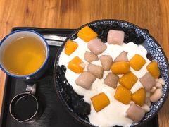 萬得嫩仙草かき氷。-WONDER ICE 萬得冰田(建設路总店)