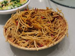 干炸莲藕丝-松针蔡记蒸饺(花园路店)