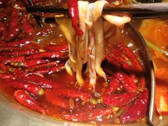 招牌生扣鲜鸭肠-王婆乔鲜鱼自助火锅(蜀汉路店)