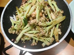 干锅有机花菜-湘与香缘·湖南菜(王府井北京市百货大楼店)