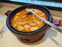 松茸虾汤老豆腐-花家怡园(四合院总店)