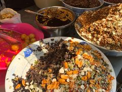 -清真马乐贝腊牛肉蛋黄菜夹馍(马蓉洒金桥店)