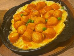 煎鸡蛋日本豆腐-新白鹿餐厅(城西银泰城店)