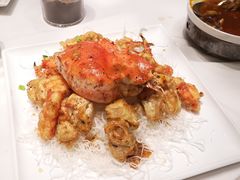 黑松露焗帝王蟹-唐宫海鲜舫
