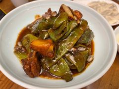 排骨炖油豆角-一轩饺子馆(丽都店)