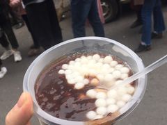 桂花赤豆糊圆子-潘玉麟糖粥
