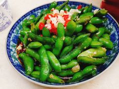 凉拌毛豆-桂萍特色牛筋牛杂(长堤街总店)