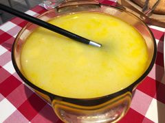 鸡汤小白菜煮榆林豆腐-西贝(上海中心店)