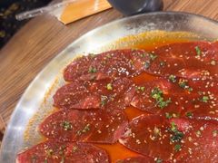 -明洞阿姨·韩式酱蟹烤肉·创意料理(三元桥店)