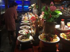 自助取餐区-二十八里太湖船菜(吉祥路店)