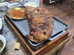 -乳仔牛牦牛汤锅 烤羊排(松潘古城店)