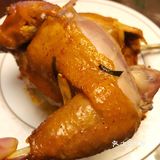 超级好吃的~电饭锅烤鸡~