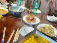 -东来菜馆•手抓海鲜家常菜•海鲜锅贴(鸽子窝店)