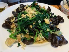 菠菜木耳鸡蛋-漕河全驴宴饭店(徐水店)