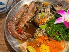 -明洞阿姨·韩式酱蟹烤肉·创意料理(三元桥店)