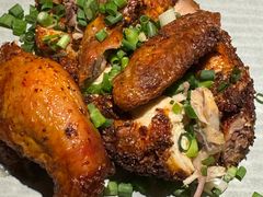 葱香烤鸡-绿茶餐厅(松江万达店)