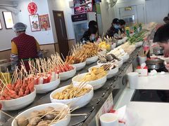 自助取餐区-就这家旋转小火锅(西安路罗斯福店)