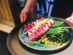 -草家酱蟹炭火烤肉店(珲春南路一店)